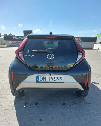 Toyota Aygo X cena 71900 przebieg: 7780, rok produkcji 2023 z Wieluń małe 56